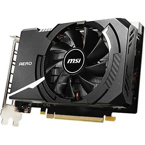 MSI Video Card GeForce GTX 1650 D6 AERO ITX OCV2 PCI Exp x16 4GB