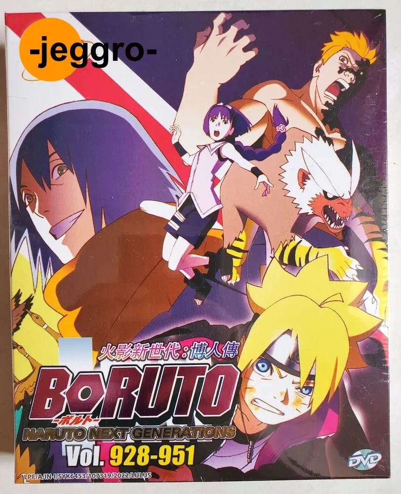 DVD BORUTO : NARUTO NEXT GENERATIONS Vol.928-951 English Sub All Region  FREESHIP