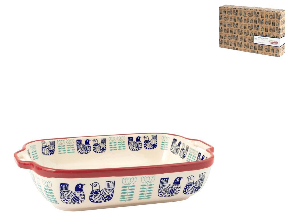 H&H Havana Pirofila Stoneware, Rettangolare, 27X20Cm