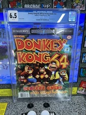 1999 N64 Donkey Kong 64 Official Perfect Strategy Guide #nn Graded CGC 6.5