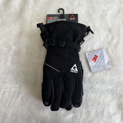NEW Men's GERRY L/XL STRETCH RIPSTOP COLD WEATHER ALL-ACTIVITY GLOVES  THINSULATE