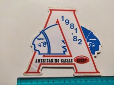 ADESIVO AMERICANINO CASALE RUGBY 1981 STICKER AUTOCOLLANT AUFKLEBER 80s ORIGINAL