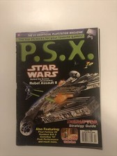 P.S.X. Star Wars Rebel Assault II Strategy Guide PlayStation magazine Feb 1997