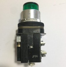 Allen Bradley Light 800T X208245 PA56G Green Light Pilot Control Unit Pushbutton