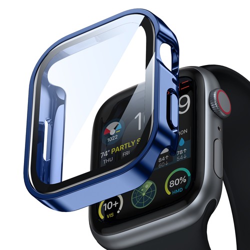 Für Apple Watch Series 10 42mm 46mm PC Gehäuse Displayschutz Wasserdicht Bumper - Bild 17 von 21
