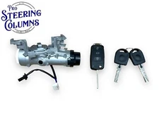 12-19 Passat 12-17 Tiguan Ignition Steering Lock Assembly Switch 3 Keys New