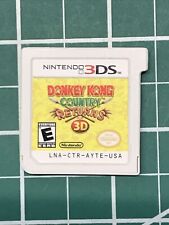 Donkey Kong Country Returns 3D (Nintendo 3DS, 2013) - Tested authentic Game Only