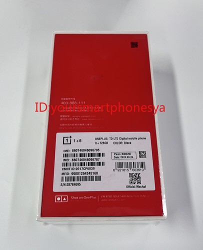 OnePlus 6 Dual SIM 64GB/128GB ROM Octa-core Android 6.28" 4G New seal Smartphone - Afbeelding 3 van 20