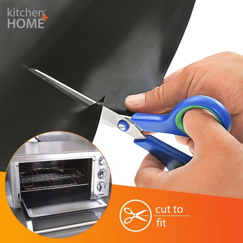 Toaster Oven Liner - Nonstick Heavy Duty Teflon Reusable BPA Free Baking Mat - Picture 4 of 7