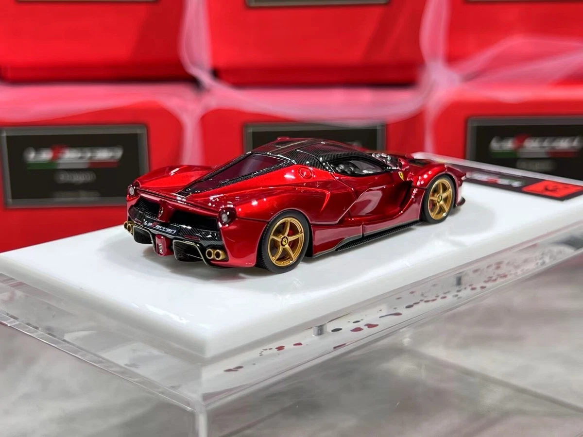 世界限定199台 DMH 1/64 Ferrari LaFerrari DMH 1: 64 Resin car model Red Ferrari LaFerrari Dragon Version