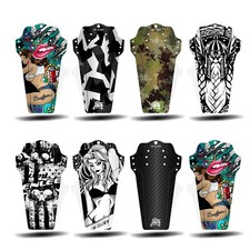 Universal Colorful DH Mountain Bike Mudguard Bike Mud Flaps Splash Guard