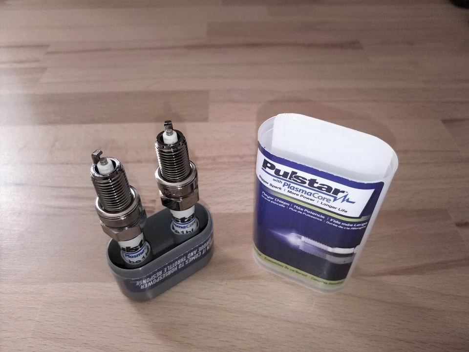 2 bujías de actualización de núcleo de plasma Pulstar se adaptan a: Yamaha YZF-R3 321cc y2015-2020 Foto 4 de 4