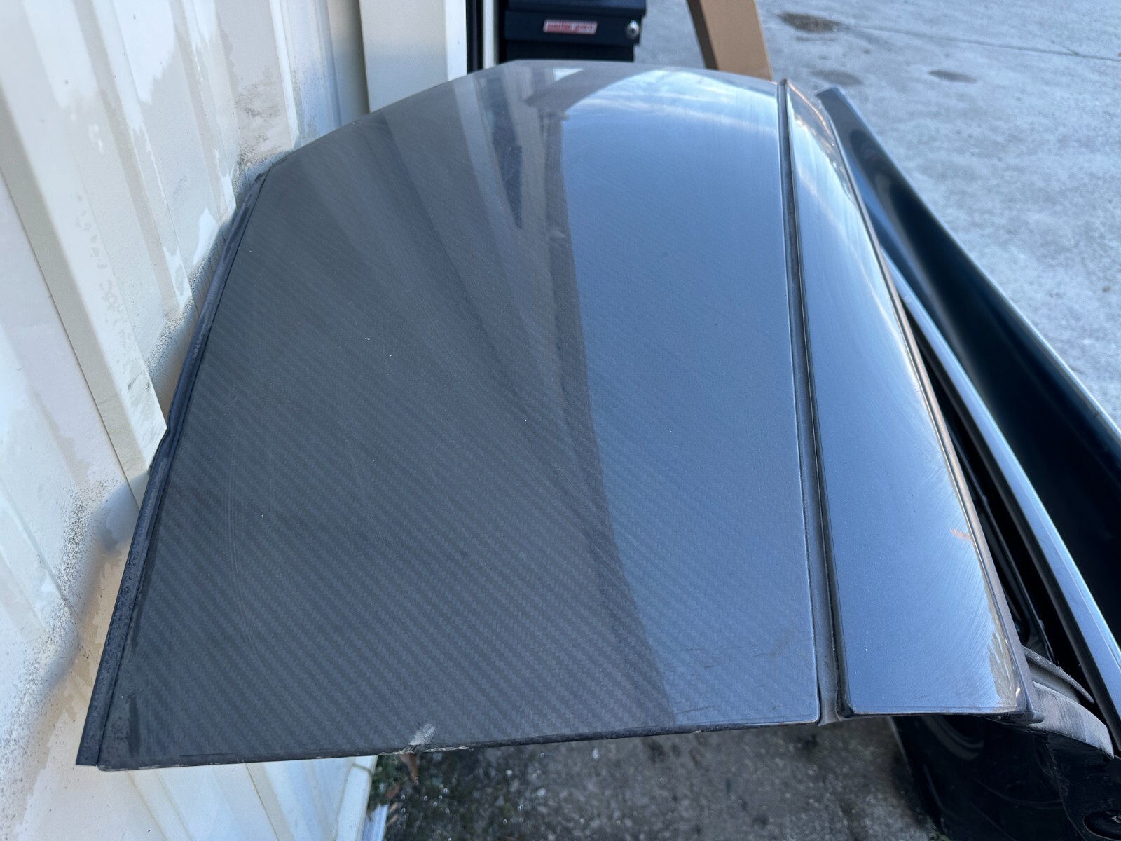 2017 2018 2019 MCLAREN 720S DRIVER LEFT DOOR CARBON FIBER ROOF *DAMAGE TO DOOR*