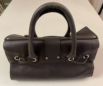 Jimmy Choo Handbag Shoulder Bag Rosalie Chocolate | eBay Jimmy Choo Handbag Shoulder Bag Rosalie Chocolate | eBay