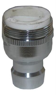 Larsen Supply Dual Thread Snap Nipple For Small Diameter Snap Couplers