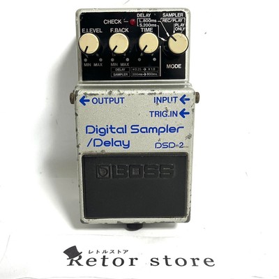BOSS DSD-2 Digital Sampler Delay Guitar Effects Pedal Tested