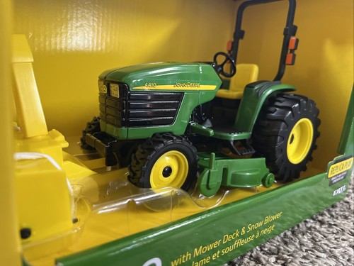 2023 ERTL 1/16 John Deere 4410 with Mower Deck and Snow Blower Toy NEW!! - Picture 3 of 3