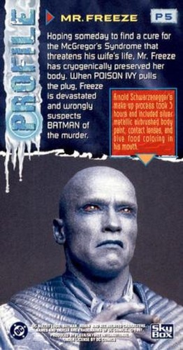 BATMAN AND ROBIN PROFILE CARDS P1 T0 P12 BY SKYBOX CHOOSE - Picture 12 of 24