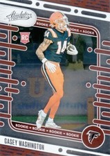 2024 Panini Absolute - Rookies Casey Washington #101 (RC)-Falcons