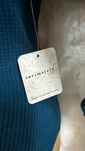 Free People Intimately Lovin' This Feeling Bodysuit Women's XS Night Swim Knit - Picture 2 of 4