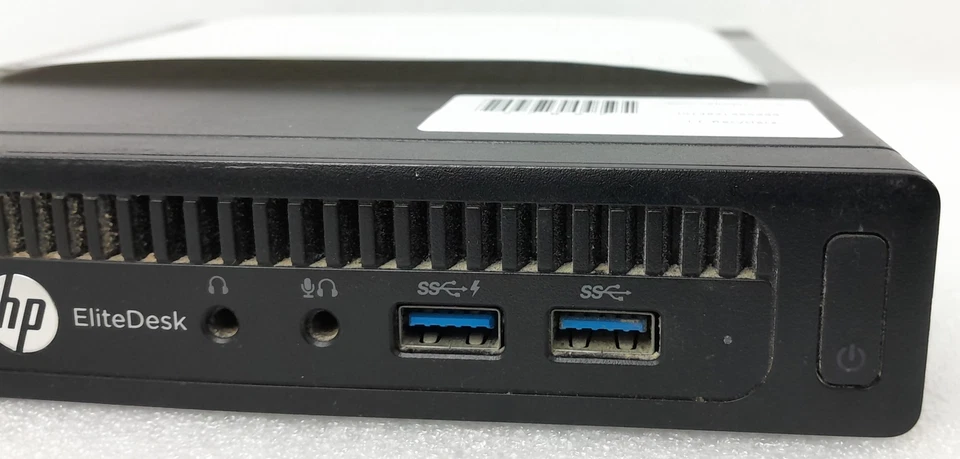HP Windows Desktop PC Elitedesk 705 G2 Mini - AMD Pro A8-8600B @ 1.6 - 4GB RA... - Image 3 of 4