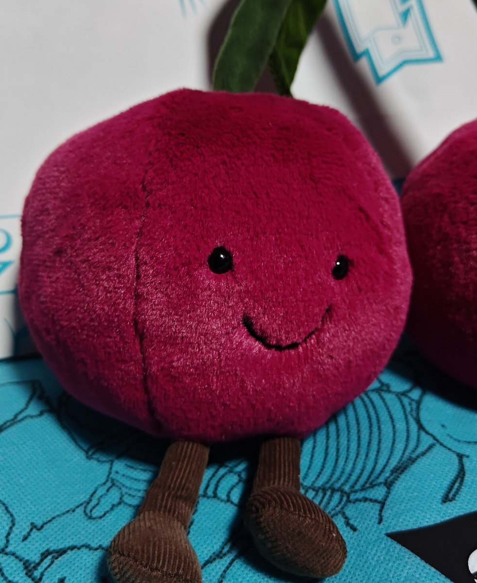 Jellycat Amuseable Cherries Pair of Cherries | eBay