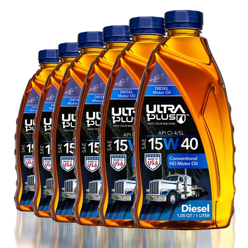 Ultra1Plus SAE 15W-40 Conventional Heavy-Duty Diesel Engine Oil API CI-4/SL - Picture 9 of 10