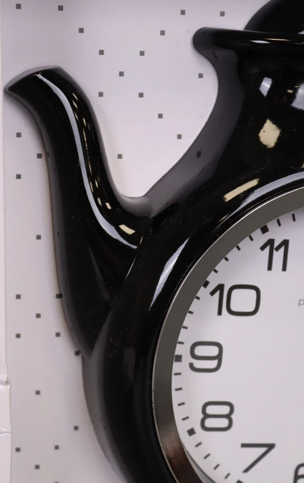 茶壶11英寸优质石英电池供电3D易于阅读 — 第 3/4 张图片