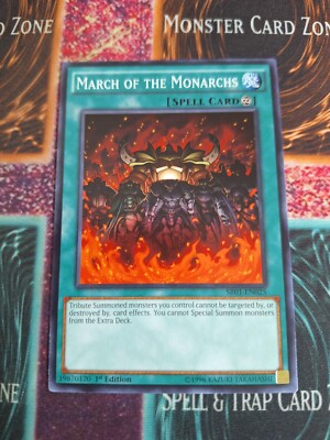 yugioh extra deck monarchs Yu-Gi-Oh! TCG March of the Monarchs SR01-EN025 Common 1st Edition Near Mint