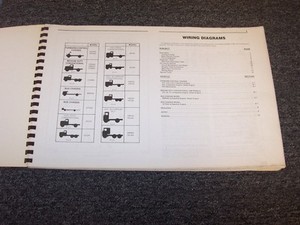 1988 GMC Topkick C5500 C6500 C7500 C8500 Truck Electrical Wiring