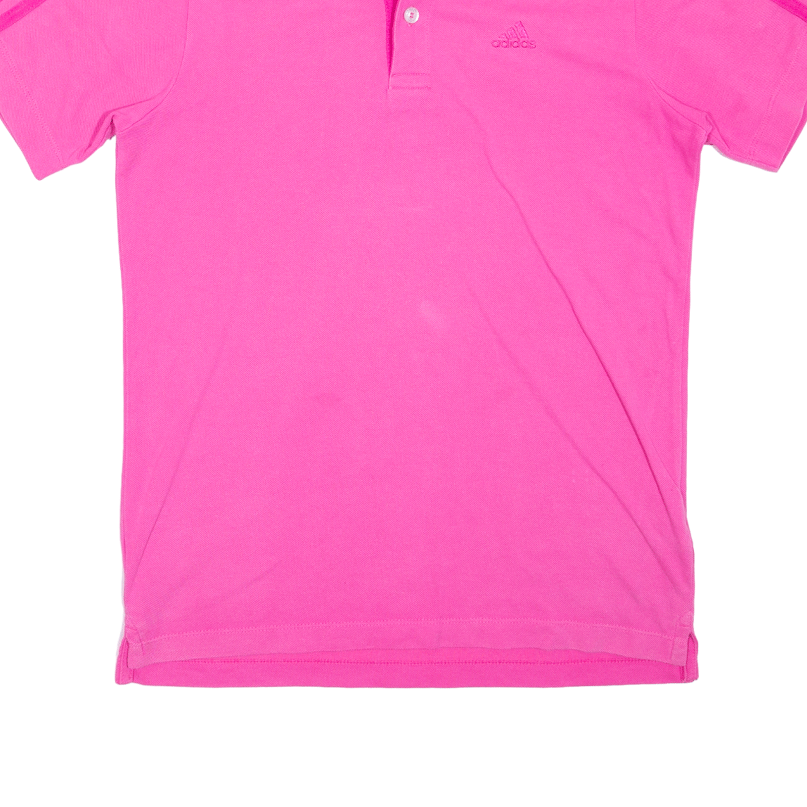 ADIDAS Climalite Polo Shirt Pink Short Sleeve Mens XS eBay