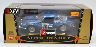 Die Cast '' Alpine Renault A112 - 1600S 1971 '' Burago 1/24 (COD.1512)