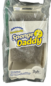 Scrub Daddy Sponge Daddy Style Dual Sided Sponge Scrubber Dish Sponges for Wash