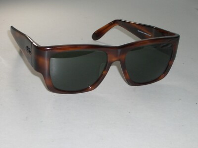 VINTAGE B&L RAY-BAN W0947 THICK ACETATE TORTOISE G15 NOMAD