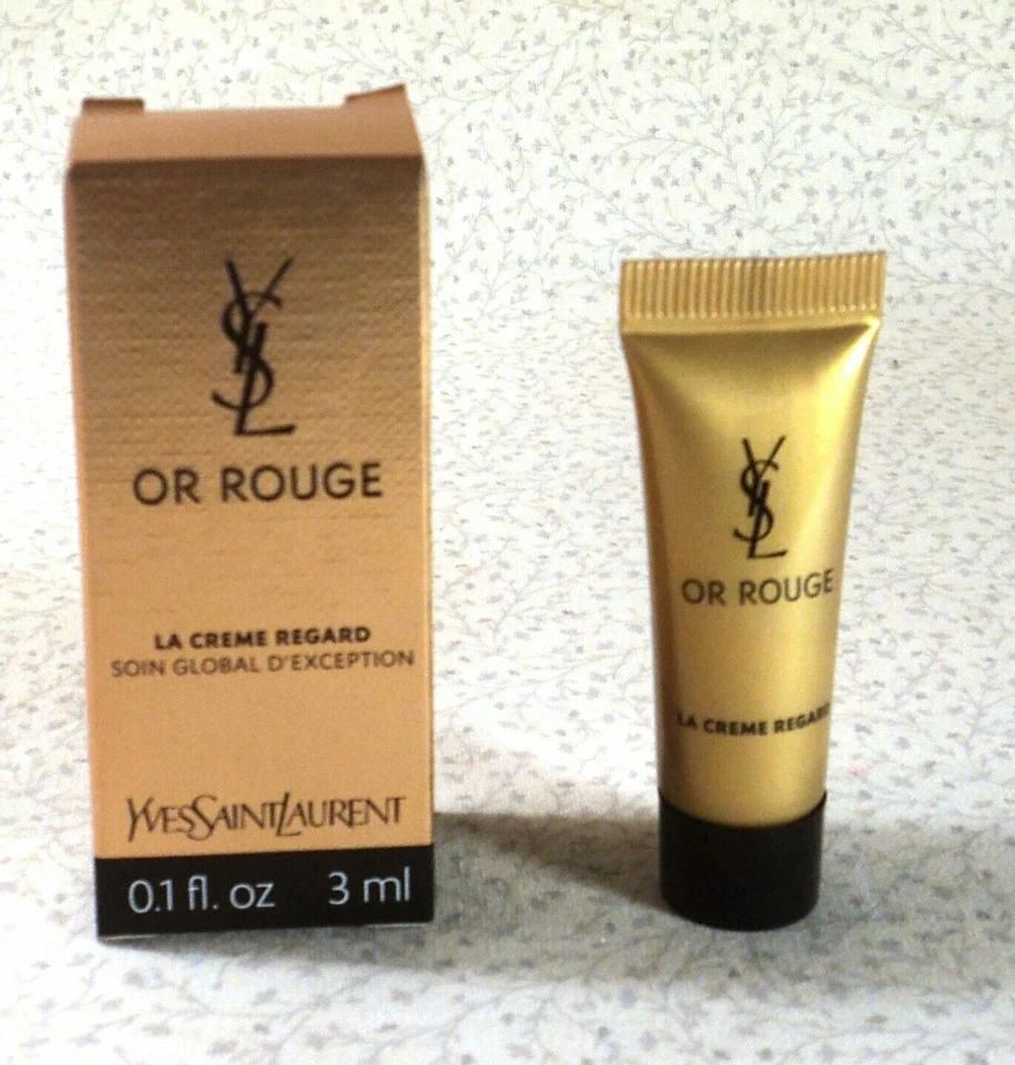 Lote 3 YSL YVES SAINT LAURENT o rouge la creme considerar crema 0,1 oz/3 ml viaje  Foto 4 de 4