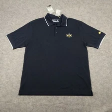 US Open Polo Mens Large Blue Olympic Club Cutter Buck Shirt 2012 Championship VT