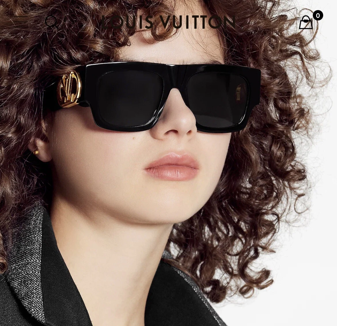 Louis Vuitton, Accessories, Lv Link Square Sunglasses In White