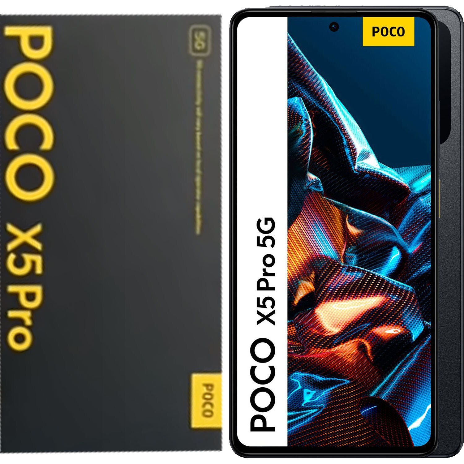 Xiaomi Poco X5 Pro 5G Black 128GB + 6GB Dual-Sim Factory Unlocked GSM NEW