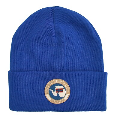 NAPAPIJRI - MÜTZE BEANIE - F-MOUNTAIN 1 - BLAU / BLU MAZARIN - NEU