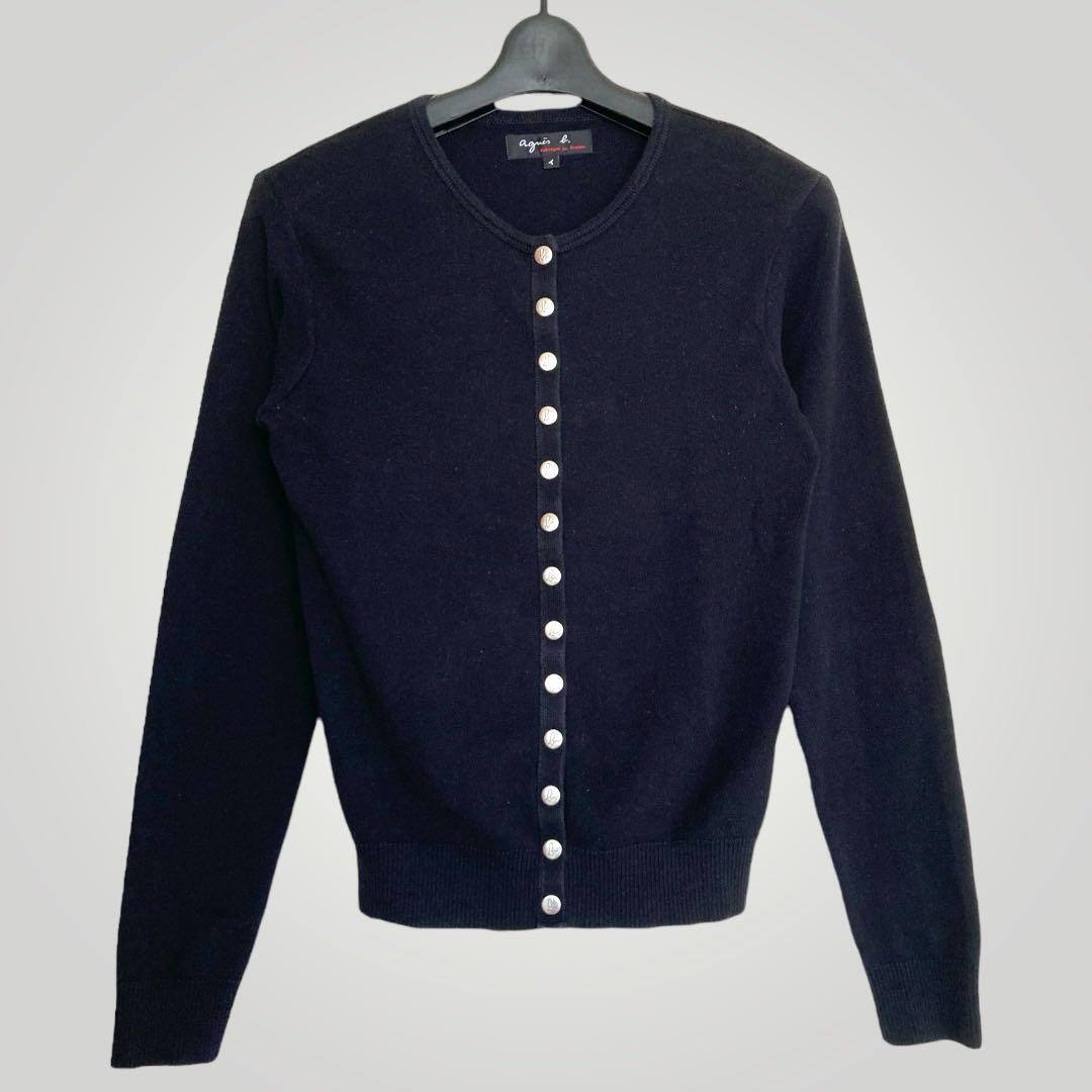 トップス Agnes b Made in FRANCE Polo Cardigan Agnes b Made in FRANCE Polo Cardigan