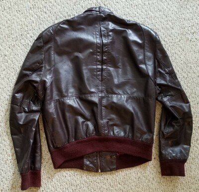 Jonathon Christopher of Canada Brown Leather Jacket Cafe Jonathon Christopher of Canada Brown Leather Jacket Cafe