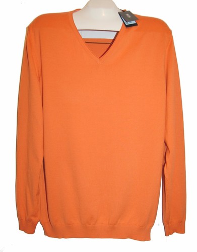 V-Neck Cotton Knitted Sweater Shirt 