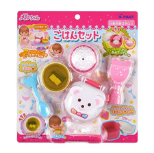 New Pilot Mel-chan Doll Care Parts Rice Set Play Food Toy Japan