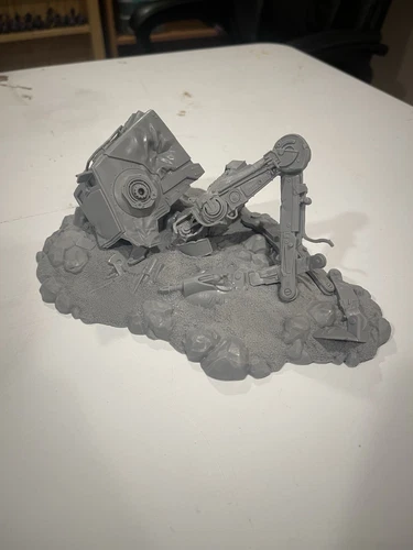 Downed AT-ST Battlefield Terrain Expansion Star Wars: Legion FFG 