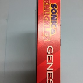 Sonic and Knuckles Sega Genesis CIB Complete in Box