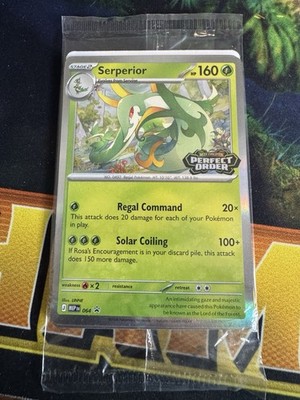Pokemon  Perfect Order Prerelease STAFF Promos SEALED