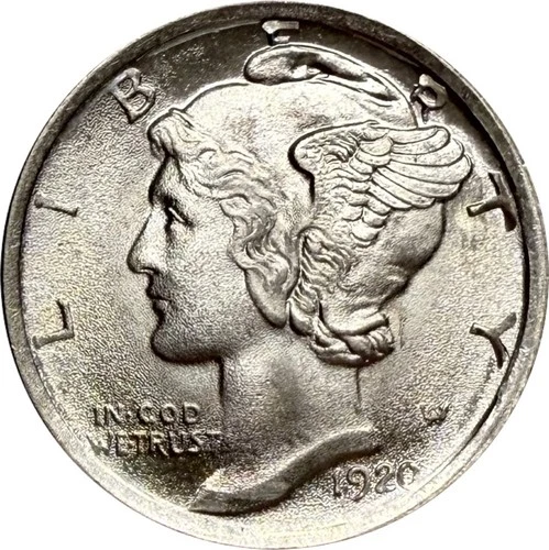 1920 P Mercury Dime Gem BU Full Bands ***READ DESCRIPTION***