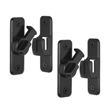 2 Pack Sliding Barn Door Lock, 90/180 Degree Flip Gate Latch, Zinc Alloy Barn...