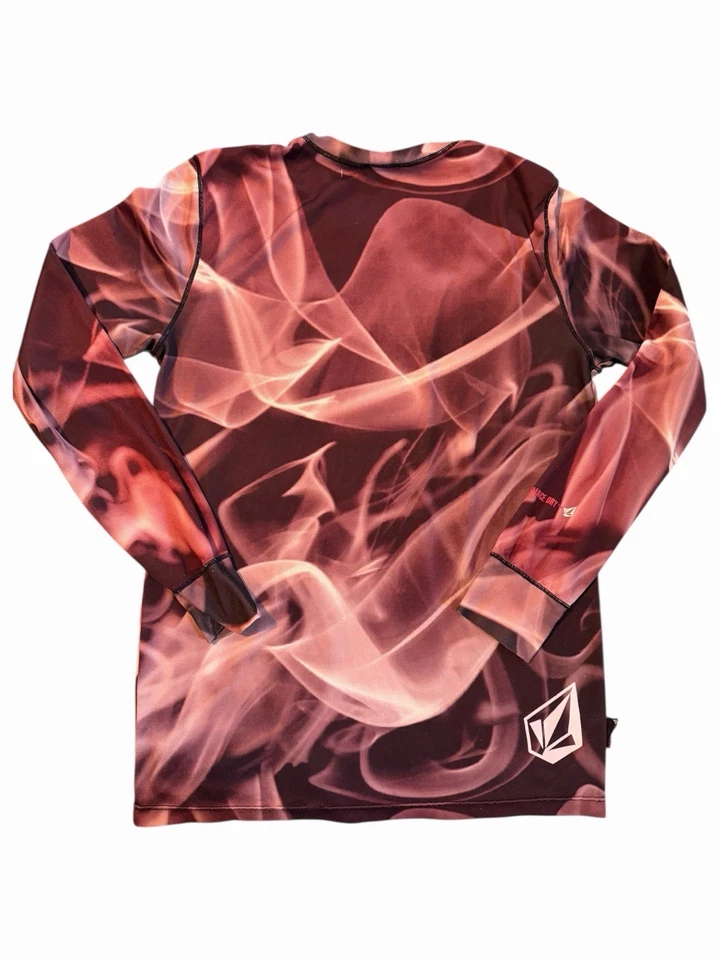 Vintage Volcom Men’s Sz Medium Brown Smoke Motocross Riding Jersey Moto MX - Image 3 of 4