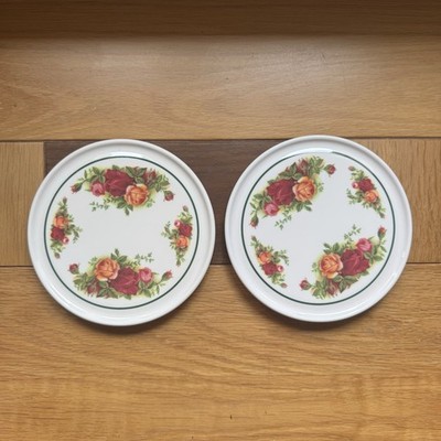 2x Kleeblatt Royal Albert Old Country Roses Teekanne Ständer